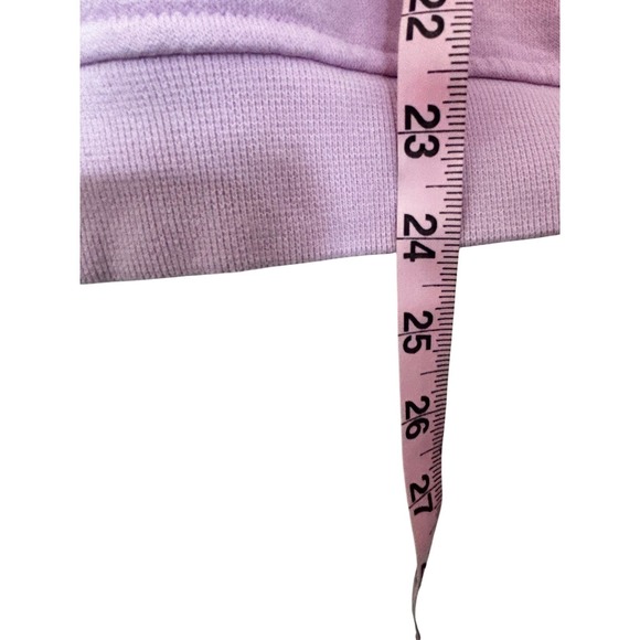 Alo Yoga Renown Crew Neck Pullover Sweatshirt Lavender Purple Womens - Picture 6 of 12